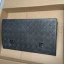 Curb Ramp Portable Lightweight Heavy Duty Plastic Threshold Ramp for Driveway, Loading Dock, Sidewalk, Car, Scooter, Bike, Motorcycle