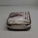 NICEEC Armchair Slipcover Ivory Armchair Covers 1 Piece Easy Fitted Sofa Couch Cover Universal High Stretch Durable Furniture Protector with Skirt Country Style (1 Seater Ivory) (Small)