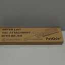 PetOde 2 Pieces Dryer Vent Cleaner Kit Compatible with Most Vacuum Cleaner, Dryer Lint Brush and Vacuum Hose Attachment with Universal Connector, Quickly Lint Remover