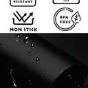 NXG Custom Fit Reusable Burner Liner for Samsung Gas Range Stove Protect Your Stovetop with this Splatter Guard Cover - NX58M9420SS