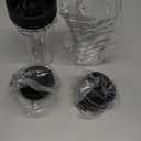 Blender 5-Fins Blade & 2 16oz Single Serve Cups with Lids Replacement Parts for Ninja, Base Extractor Blade for Nutri Ninja Blender 700 Watts QB3000, QB3000SS, QB3000SSW, QB3001SS 30, QB3004, QB3005