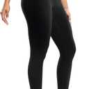 Workout Leggings for Women Yoga Pants High Waisted Athletic Silky Feel Soft 21"/23"/25"/28" Gym Activewear Lounge (Small, Black)