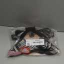 rabbitgoo Dog Harness No Pull with 2 Leash Clips, Adjustable Soft Padded, Reflective Oxford No Choke Pet Vest with Easy Control Handle for Large Dogs, Beige, L