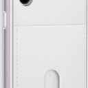 SAMSUNG Galaxy S23+ Plus Frame Phone Case, Dual Look Protective Cover w/ 2 Interchangeable Blackplates Including Clear and Card Slot Holder, US Version, EF-MS916CWEGUS, White