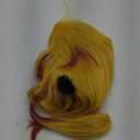 Cosrea Anime Cosplay Wig with Ponytail Yellow Red Costume Wigs for Halloween Women Men (Rengoku Shinjurou)