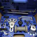 WORKPRO 9-Way Slide Hammer Puller Set, 27-Piece Slide Hammer Kit, Wheel Bearing Removal Tool for Front Hub & Rear Axle, Heavy Duty Bearing Puller Set with Carry Box