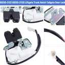 69350-21121 Liftgate Trunk Hatch Tailgate Door Lock Fits for Scion tC 2011-2016, Liftgate Trunk Hatch Tailgate Door Lock Actuator, Replace # 69350-21121 6935021121 69350-21120 6935021120