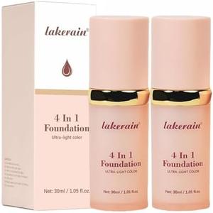 Foundation 4 in 1 - Color Changing, Medium Coverage, Hypoallergenic, Long-lasting & Waterproof, Neutral Finish