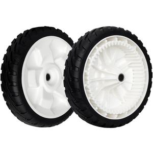 8" Front Drive Wheels Replacement for Toro 119-0311 137-4832 115-2878 Stens 205-360 Tires Fit for Toro 20330 20331 20339 20371 Self Propelled Mower FWD 22" Recycler (Set of 2)