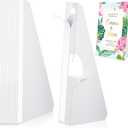 Marspark Poster Stand Self Stick Easel Back Poster Board Stand Convenient Peel and Stick Self Adhesive Easels Display Cardboard Sign(12 Inch,White,12 Pack)