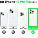 PULOKA for iPhone 15 Pro Max, Heavy Duty Shockproof Protection,Compatible with MagSafe Accessories,Drop Proof 15 Pro Max Cover(Gray)