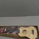 21 Inch Wooden Kids Toddler Child Children Acoustic Guitar Musical Instruments Ideal for 3-9 Year Old Boys Girls Gifts (Burlywood)