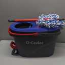 O-Cedar RinseClean Spin Mop & Bucket System | Clean with Clean Water | Removes 99% of Bacteria
