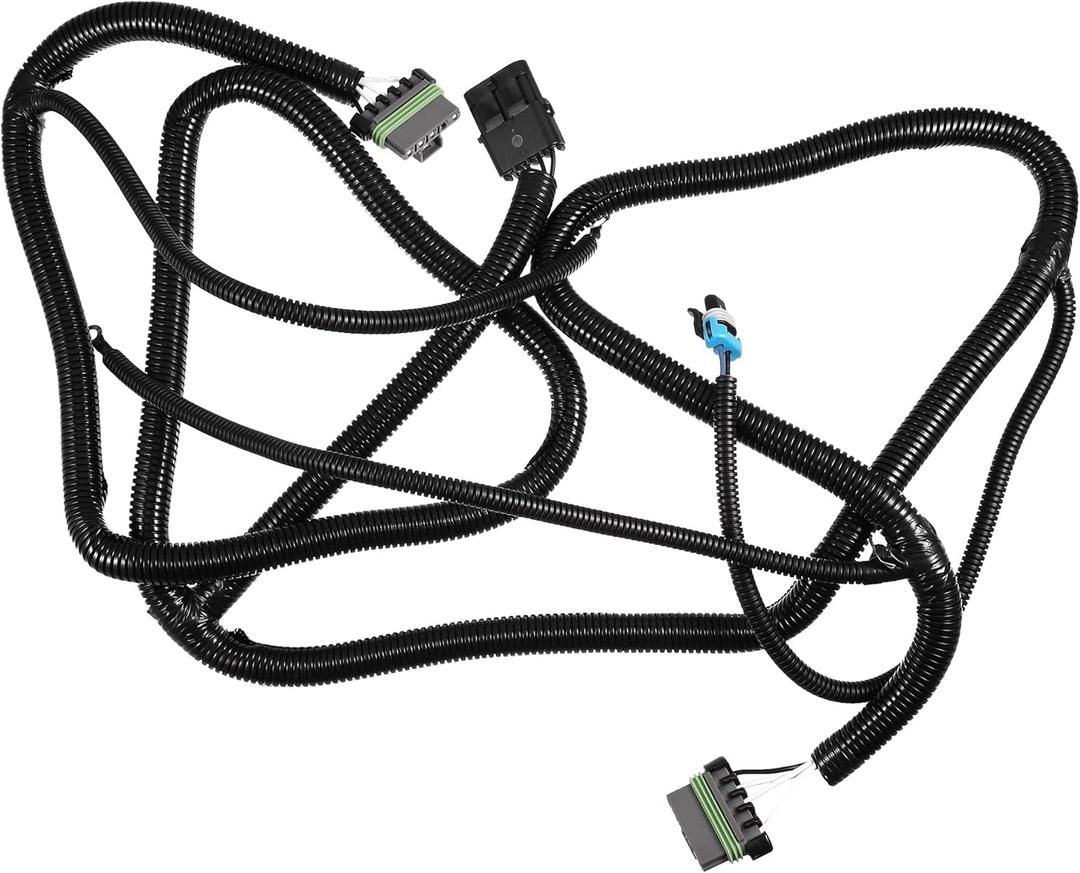 X AUTOHAUX Truck Tail Light Wiring Harness Rear Lamp for Chevrolet Blazer Tahoe 1992-2000 for Chevy Pick-UP 1988-2000 for GMC Suburban Yukon Jimmy 1992-1999 Rear Taillight Connector Harness