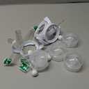 Straw Cup Conversion Kit for Philips Avent Natural Baby Bottles,Weighted Straw Sippy Cup Transition Kit with Soft Nipple and Handles for Toddler, Pack of 4