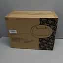 Football Bean Bag Chair for Kids, Cuddly Sherpa, 2.5 feet, Dark Blue