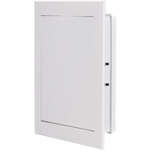 PATIKIL Drywall Access Panel 17x17 Inch, Aluminum Frame Wall Hole Cover Plumbing Access Doors with Click Open/Close Mechanism for Wall Ceiling, White