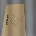 Surge Protector Flat Extension Cord 15Ft, TESSAN Flat Plug Power Strip with 4 Outlets 3 USB Ports (1 USB C), 900 Joules Protection, Multiple Wall Outlet Extender Suitable for Home Office Dorm, Grey