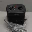 Space Heater, 1500W Electric Heaters Indoor Portable with Thermostat, PTC Fast Heating Ceramic Room Small Heater with Heating and Fan Modes for Bedroom, Office and Indoor Use (Black)