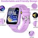 Kids Smart Watches Girls Gifts Age 3-12, Smart Watch for Kids with 39 Games Camera Video Recorder Music Player Alarm Calculator Stopwatch Flashlight Pedometer Gift Toys for Girls Ages 5 6 7 8 9 10 (purple)