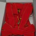 Frekkoy Christmas Bows - 12Pcs Christmas Red Velvet Bows 9''x13'' Packaged in a Box, Perfect for Gift Wrapping, Tree, Wreath, Gifts & Home Christmas Decorations