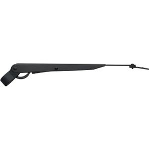 Marinco 33012A Wiper Arm, Deluxe Black Stainless Steel Single, 10"-14" Adjustable