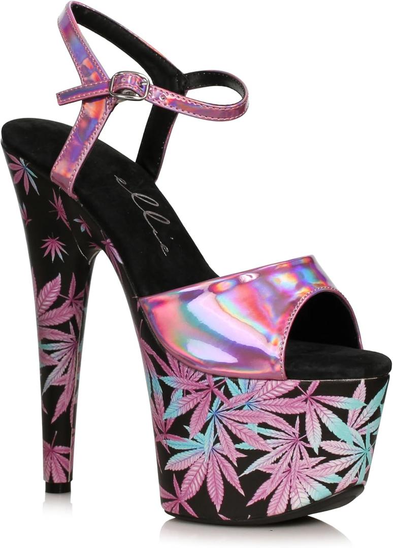 Ellie Shoes Women's 709-BAMBI-PNK-7 Platform, 7 Pink