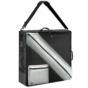 WKALEOBAG Storage Bag of Dog Playpen, Portable Dog Fence Bag for RV Travel, Compatible with Most 24" H, 8-Panel and 9-Stake Pet Fence Shoulder Bag, Patent Pending
