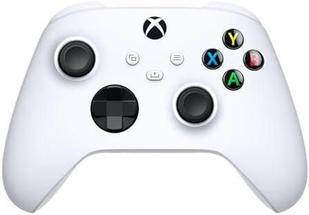 Xbox Wireless Gaming Controller (2025) – Robot White – Play on Xbox, Windows, Android, iOS, FireTV Sticks, Smart TVs, VR Headsets, Robot White