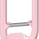 Rechargeable Electric Cat Teaser Interactive Door Clip Teaser for Cats, 2 Motion Modes (360 Spin & Irregular Jumping), Smart Auto Cat Toy for Exercise & Fun (No Remote)(Pink)