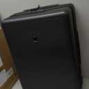 LEVEL8 Hard Shell Carry on Luggage Airline Approved, Carry-on Suitcases with Wheels, Lightweight Luminous Textured Hardside Travel Bag with Tsa Lock, 20 Inch, Black