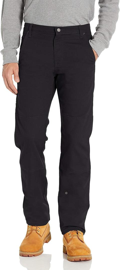Dickies Men's Tough Max Duck Double Knee Pant (Black)