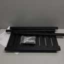 Small Shoe Rack for Entryway,3-Tier Black Bamboo Shoe Organizer for Hallway Closet, Free Standing Shoe Racks for Indoor Outdoor