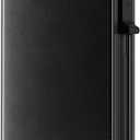 Minimalist Wallet for Men - RFID Blocking [Smart & Practical] Trifold Slim Card Holder Pop Up Wallets Metal Case for Front Pocket with Cash Slot, ID Window, Magnetic Closure (Black)