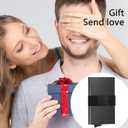 2 x Minimalist Card Holder Wallet for Men,Front Pocket Slim RFID Blocking Pop up Metal Wallet Credit Card Case with Cash Band Airtag Case,12+ Cards Storage