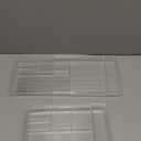 iDesign Expandable Vanity Drawer Organizer, The Clarity Collection  11.25 to 18.5, Clear