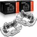 A-Premium Front Disc Brake Caliper Assembly Compatible with Toyota and Lexus Models - 4Runner 2014-2023, GX460 2014-2023, 2PCS