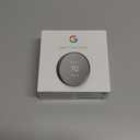 Google Nest Thermostat - Smart Thermostat for Home - Programmable Wifi Thermostat - Charcoal