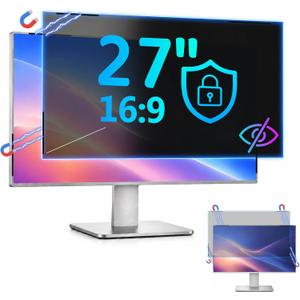 Magnetic 27 Inch Privacy Screen for Computer Monitor 16:9 Aspect Ratio