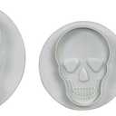 PME SKU202 Novelty Plunger Cutters-Skull Set of 3