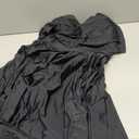 COCOPEAR Women's Elegant Crossover One Piece Swimdress Floral Skirted Swimsuit (6X-Large, Black)