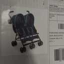 Delta Children LX Side by Side Stroller - with Recline, Storage & Compact Fold, Night Sky