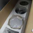 52 Inch White Gold Ceiling Fan with Light and Remote, Indoor Modern Ceiling Fan for Bedroom Living Room, High CFM Quiet DC Motor