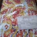 Area Rugs 9x12 Living Room Boho Rug Orange/Beige/Teal