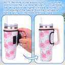 BABORUI Cup Holder for Stanley 40oz Compatible with Bogg Bag, Accessories for Bogg Bag Original X Large, Insert Drink Holder Compatible with Bogg Bag/Simply Southern Beach Tote Bag