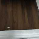 Square Nesting Coffee Table Set of 2, 23.6"+19.7" Nesting Tables,Small Square Coffee Table with Fluted,Center Table for Living Room Bedroom Office Balcony Yard (Walnut)