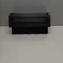 Nekon Mail and Key Holder for Wall Decorative, 11 Inch Wooden Wall Key Organizer with 5 Key Hooks, Wall Mount Storage Shelf for Entryway Hallway (Black)