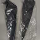 Pair Black Tank Side Fairing Panel Gas Tank Cover Trim Cowl For Yamaha YZF R1 2007 2008