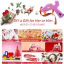 Liumai Hot Glue Gun Kit with 30pcs Glue Sticks, Mini Hot Melt Glue Gun with Carrying Case for Crafts, School DIY Arts, and Home Repair (30Watts, Pink)