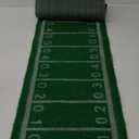 Football Table Runner Artificial Grass Decoration 16 x 59 Inch Grass Touchdown Game Days Table Centerpieces Decor for Football Party Favors Kitchen Dining Home